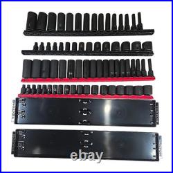 Tekton SID91219 68-Pc SAE/Metric 3/8in Drive 12-Point Impact Socket Set