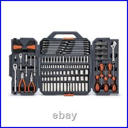 Tool Set 180 Piece Professional Crescent CTK180 Storage Case Grey