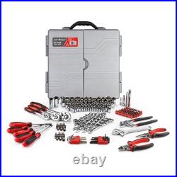 Tool Set 205pc Ratchet Wrench 1/4 3/8 1/2 Drive SAE Metric CARTMAN Piece Sockets
