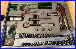 Tool Set Model 444-T-75 with Hard Case Standard and Metric Like New
