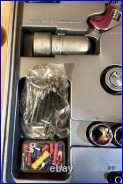 Tool Set Model 444-T-75 with Hard Case Standard and Metric Like New