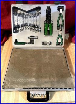 Tool Set Model 444-T-75 with Hard Case Standard and Metric Like New