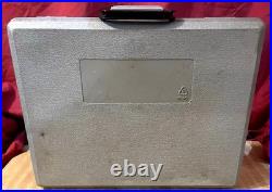 Tool Set Model 444-T-75 with Hard Case Standard and Metric Like New