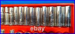 USA Craftsman 79 PC 3/8 dr SAE & METRIC socket set DEEP and shallow 12pt & 6pt