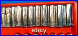 USA Craftsman 79 PC 3/8 dr SAE & METRIC socket set DEEP and shallow 12pt & 6pt