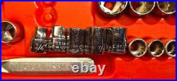 USA Craftsman 79 PC 3/8 dr SAE & METRIC socket set DEEP and shallow 12pt & 6pt