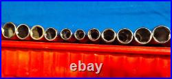 USA Craftsman 79 PC 3/8 dr SAE & METRIC socket set DEEP and shallow 12pt & 6pt