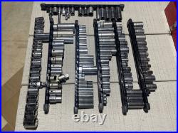 USA MADE HUGE SOCKET LOT! 105 Total PROTO, Challenger, Blackhawk, Wright, S-K