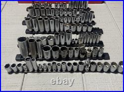 USA MADE HUGE SOCKET LOT! 105 Total PROTO, Challenger, Blackhawk, Wright, S-K