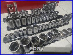 USA MADE HUGE SOCKET LOT! 105 Total PROTO, Challenger, Blackhawk, Wright, S-K