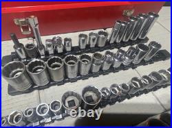 USA MADE HUGE SOCKET LOT! 105 Total PROTO, Challenger, Blackhawk, Wright, S-K