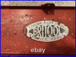 VINTAGE BRITOOL SOCKET SET Made England 1/2 and 3/8 Drive 51 pc W Case