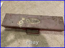 VINTAGE BRITOOL SOCKET SET Made England 1/2 and 3/8 Drive 51 pc W Case