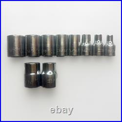 VTG 89 pc Husky Socket Set, Wrenches 22202 & 24202 & 2 Extensions SAE & Metric VTG 89 pc Husky Socket Set, Wrenches 22202 & 24202 & 2 Extensions SAE & Metric
