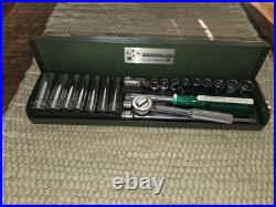 Very Nice Vintage SK Tools #4921, 21 Piece Standard 1/4 Socket Set Very Nice Vintage SK Tools #4921, 21 Piece Standard 1/4 Socket Set