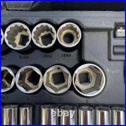 Vintage 1990's Craftsman 118pc Metric & SAE Socket Set 1/4 3/8 1/2 Drive USA Vintage 1990's Craftsman 118pc Metric & SAE Socket Set 1/4 3/8 1/2 Drive USA