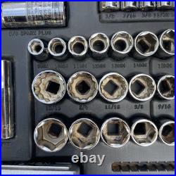 Vintage 1990's Craftsman 118pc Metric & SAE Socket Set 1/4 3/8 1/2 Drive USA Vintage 1990's Craftsman 118pc Metric & SAE Socket Set 1/4 3/8 1/2 Drive USA