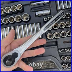 Vintage 1990's Craftsman 118pc Metric & SAE Socket Set 1/4 3/8 1/2 Drive USA Vintage 1990's Craftsman 118pc Metric & SAE Socket Set 1/4 3/8 1/2 Drive USA