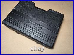 Vintage 1990's Craftsman 75pc Metric & SAE Socket Set 1/4 3/8 1/2 Drive USA