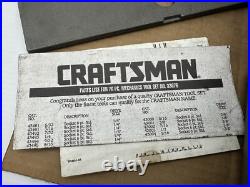 Vintage 1990's Craftsman 76pc Metric & SAE Socket Set 1/4 3/8 1/2 MADE IN USA Vintage 1990's Craftsman 76pc Metric & SAE Socket Set 1/4 3/8 1/2 MADE IN USA