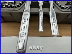 Vintage 1990's Craftsman 76pc Metric & SAE Socket Set 1/4 3/8 1/2 MADE IN USA Vintage 1990's Craftsman 76pc Metric & SAE Socket Set 1/4 3/8 1/2 MADE IN USA