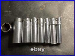 Vintage 26 Pc 1/4 Drive Socket Set MAC Tools Case And Extras