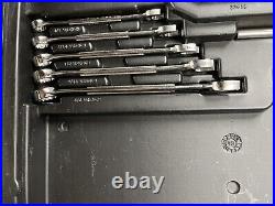 Vintage Craftsman 107 pc Metric & SAE Socket Set 1/4 3/8 1/2 Drive USA 33618