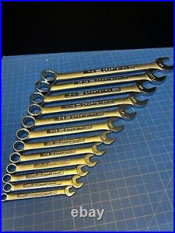 Vintage Craftsman 12pc Standard Combination Wrench Set -VV- Made in USA New