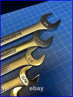 Vintage Craftsman 12pc Standard Combination Wrench Set -VV- Made in USA New