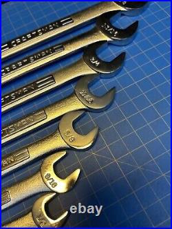 Vintage Craftsman 12pc Standard Combination Wrench Set -VV- Made in USA New