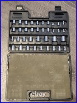 Vintage Craftsman 156pc Metric & SAE Socket Set 1/4 3/8 1/2 Drive Case EE