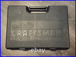 Vintage Craftsman 156pc Metric & SAE Socket Set 1/4 3/8 1/2 Drive Case EE