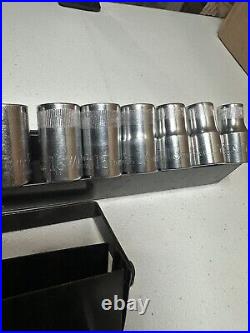 Vintage Craftsman 1/2 & 3/8 Socket Sets Metric & SAE Made In USA? 45pcs Vintage Craftsman 1/2 & 3/8 Socket Sets Metric & SAE Made In USA? 45pcs