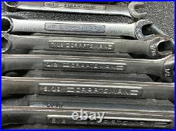 Vintage Craftsman 32pc SAE Metric Combination Wrench Set 46937 Made In USA