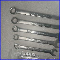 Vintage Craftsman 33 Pc Combination Wrench Set SAE & Metric VA Series Forged USA