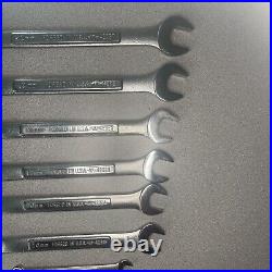 Vintage Craftsman 33 Pc Combination Wrench Set SAE & Metric VA Series Forged USA