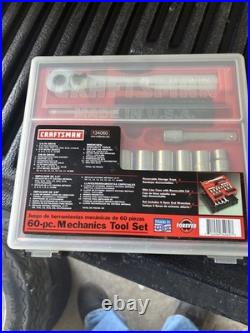 Vintage Craftsman 60pc Mechanics Tool Set No. 34060