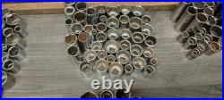 Vintage Craftsman Sockets All USA Metric SAE 3/8Drive 6pt 12pt Mix Lot Of 200 Vintage Craftsman Sockets All USA Metric SAE 3/8Drive 6pt 12pt Mix Lot Of 200