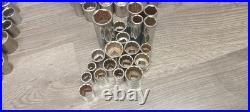 Vintage Craftsman Sockets All USA Metric SAE 3/8Drive 6pt 12pt Mix Lot Of 200 Vintage Craftsman Sockets All USA Metric SAE 3/8Drive 6pt 12pt Mix Lot Of 200