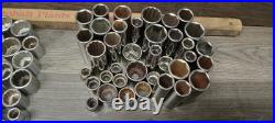 Vintage Craftsman Sockets All USA Metric SAE 3/8Drive 6pt 12pt Mix Lot Of 200 Vintage Craftsman Sockets All USA Metric SAE 3/8Drive 6pt 12pt Mix Lot Of 200