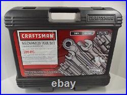 Vintage Craftsman USA 190pc Mechanics Tool Socket Set NOS 1/2 3/8 1/4 ...