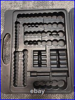 Vintage Craftsman USA Socket Set 3 Raised Panel Ratchets 1/4 3/8 1/2 SAE Metric