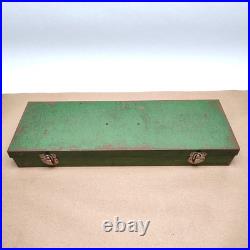 Vintage SK 3/8 Drive Shallow Deep SAE & Metric Socket Set with Case 38 Piece USA