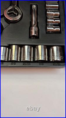 Vtg Craftsman 82pc Ee Series 1/4,3/8, & 1/2 Drive Metric/sae Socket Set