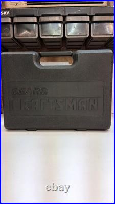 Vtg Craftsman 82pc Ee Series 1/4,3/8, & 1/2 Drive Metric/sae Socket Set