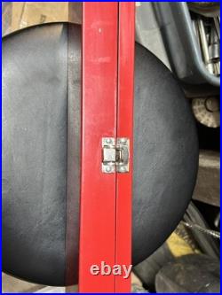 Vtg (NOS)Husky 3/8 & 1/4 Drive Socket Lot 42pc Set with Metal Case USA Tools