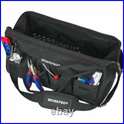 WORKPRO 322PC Basic Household Tool Set Home Repair Hand Tool Kit with Carrying Bag