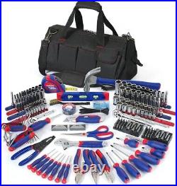 WORKPRO 322-Piece Home Repair Hand Tool Kit Basic Household Tool Set Include Car