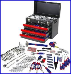 WORKPRO 408-Piece Mechanic Tool Set-Socket Set with Heavy Duty Tool Box Storage