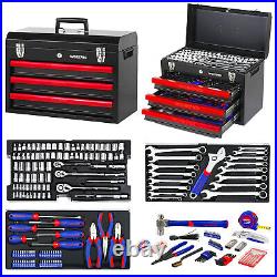 WORKPRO 408 Piece Mechanics Tool Set Socket Wrench Set With Heavy Duty Metal Box WORKPRO 408 Piece Mechanics Tool Set Socket Wrench Set With Heavy Duty Metal Box